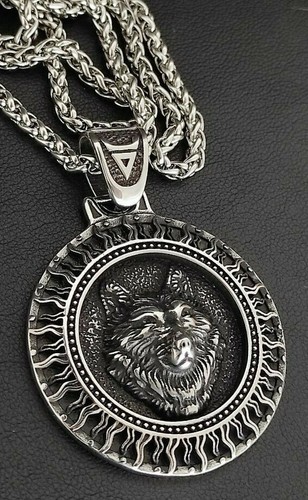 Wikinger schwarze sonne wolf - wikinger,