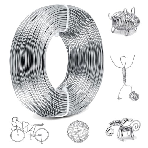 Basteldraht aluminium 2mm 50m - basteldraht,