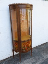 French Hand Painted Vitrine