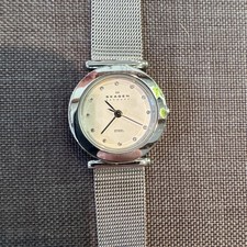 Skagen-Damenuhr Edelstahl