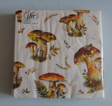 20 Servietten HERBST Pilze Collection 1 Packung OVP Motivservietten IHR Pilz