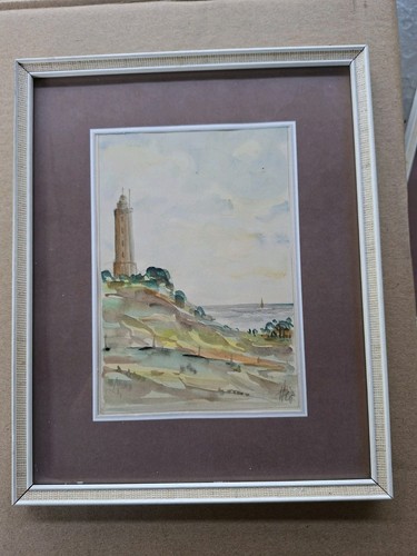 Aquarell bild hiddensee - aquarell,