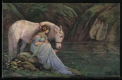 Künstler alfred mailick - künstler-ak,