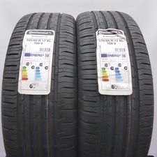 235 65 17 2x CONTINENTAL 235/65 R17 108V XL EcoContact 6 Sommerreifen 2021 VOLL