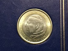 Vatikan 1 Euro Kursmünze 2002