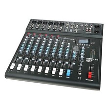Studiomaster CLub XS 10+ 8 Kanal Mischpult USB SD Recorder Bluetooth Mixer 