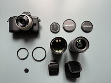 Olympus Objektive 75 mm, 17mm