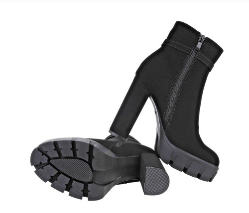 High heel plateau - high, plateau-stiefeletten