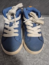 Boots Blau Mit Reißverschluss