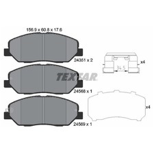 Satz Bremsbeläge Bremsklötze