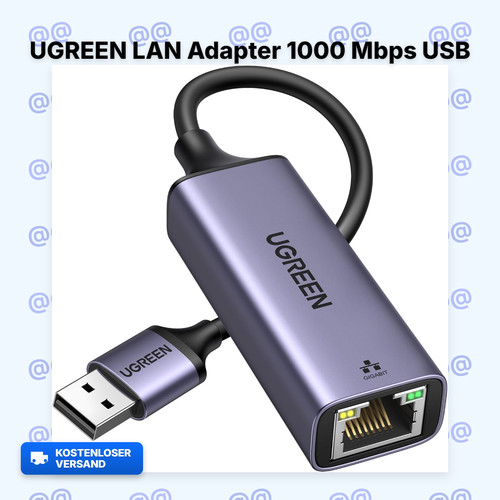 Ugreen lan adapter - adapter, 1000
