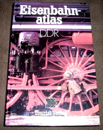 Eisenbahnatlas der ddr 1988 - der,