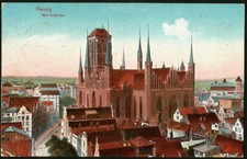 1917 DANZIG GDAŃSK ST. MARY