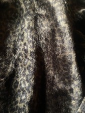 Mantel Felljacke M 40 ab 38 Leopard Braun Schwarz Fell Neu Georgio Mobiani