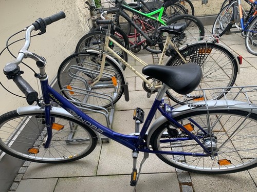 Damenfahrrad zoll mit - 28,