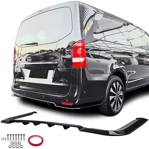 Heck diffusor spoiler schwarz - spoiler,