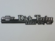 USA Chevrolet Händler Firmen-Schild, Logo, Werbung, US-Car Kansas Missouri