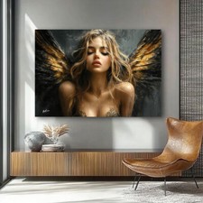 Leinwandbild Engel Erotik