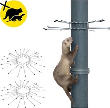 Marderabwehrgürtel Marderschutz Katzenabwehr verzinkt wetterfest Fallrohr 2x