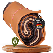 Lederstücke 1kg braun DIN A3