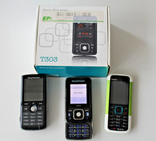 Nokia  5000, Sony Ericsson K750, T303 Handys Konvolut Retro Tastentelefon Slider