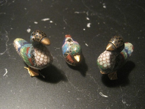 Cloisonne enten konvolut - -,