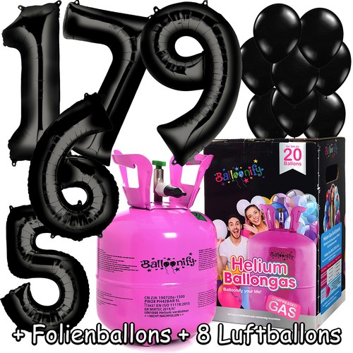Folienballons ballongas - +,