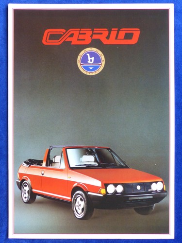 Fiat bertone cabrio - cabrio,