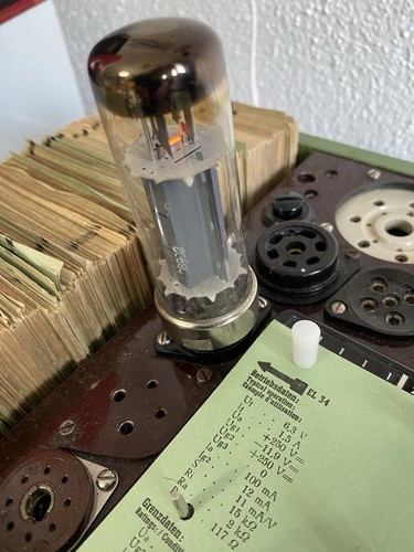 El34 telefunken metal - el34,