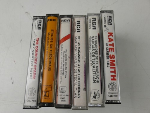 Bespielte musikkassetten - bespielte,