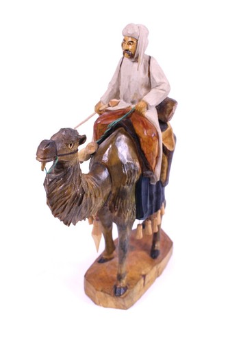 Alte krippenfigur kamel - krippenfigur,
