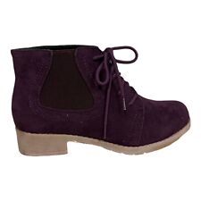 Damen Schuhe Stiefel Stiefeletten Boots Kurzstiefel lila NEU bpc Größe 36 37