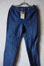 Sheego 🌹Damen Marken Jeans Jeggings Dehnbund Gr.42 blau Abnäher Neuw.Et.