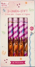 Pferdefreunde linien stift - pferdefreunde, 2-linien-stift