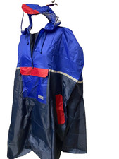 R!!   Feroti Rain Protection  Regenmantel Cape Umhang mit Kapuze Sichtfenster