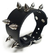 Auswahl >> Nietenarmband >> Lederarmband mit ZINK Nieten >> Gothic Leder Armband