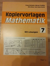 Kopiervorlagen Mathematik 7