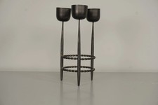 Vintage metal candle