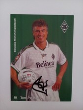 Toni Polster - Fußball Borussia Mönchengladbach - original Autogramm - ca. 15x10