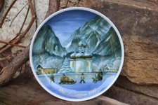 Royal Tettau Weihnachtsteller Sammelteller Wandteller 1987 West Germany