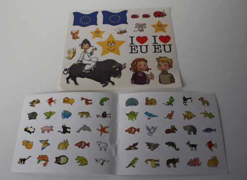 Aufkleber sticker heft - aufkleber,