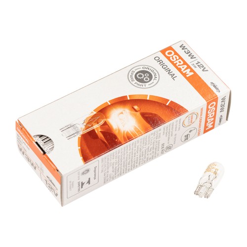 Glassockellampe w3w 12v - glassockellampe, 3w