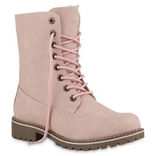 Schnürstiefeletten Damen Warm