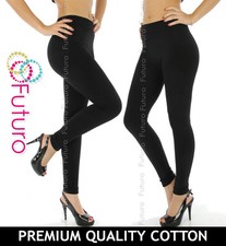 Schwarze Leggings volle Länge
