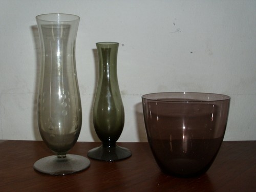 Glas vasen vintage - 3,