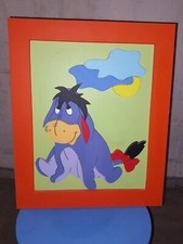 Iaah von WINNIE POOH Bild Wandbild Holzbild - 41 x34