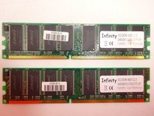 Infinity 2GB (2x1GB) DDR1 045001G16O3TUP PC3200-400 CL3 #R1084