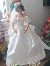 Porzellan VANESSA Brautpuppe aus.  Ashton-Drake Galleries, Künstlerin Judy Belle