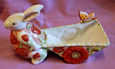 VILLEROY & BOCH V&B Eastern Fantasy Hase mit Karre Anemone Bunny H 13 cm 85335