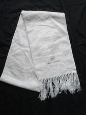 edler Vintage Schal v. Alpaca Camargo, One Size, wollweiß/off white, neu!